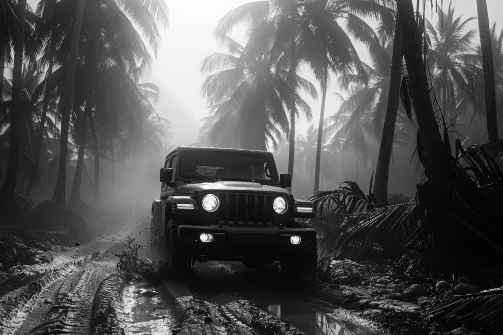 Mercedes G-Klasse W463 Luxus-SUV als Symbol für Artikel über den Austausch von Premium-Lenkgetrieben